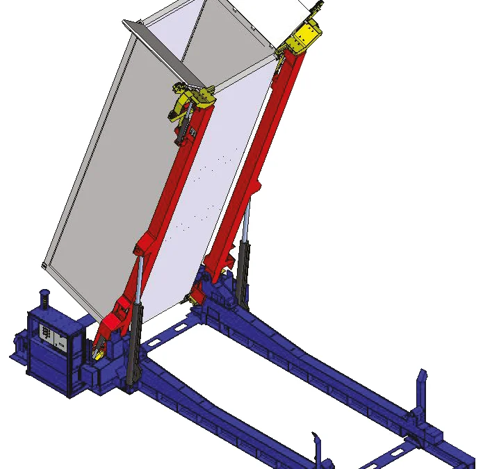 Ribaltatore per carico container 30